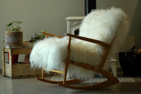Wood indoors seat