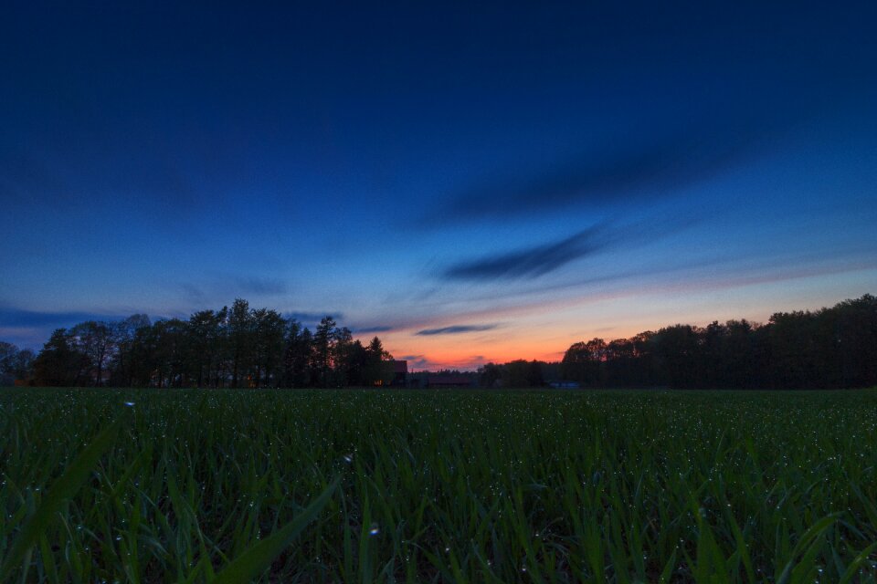 Sky abendstimmung landscape