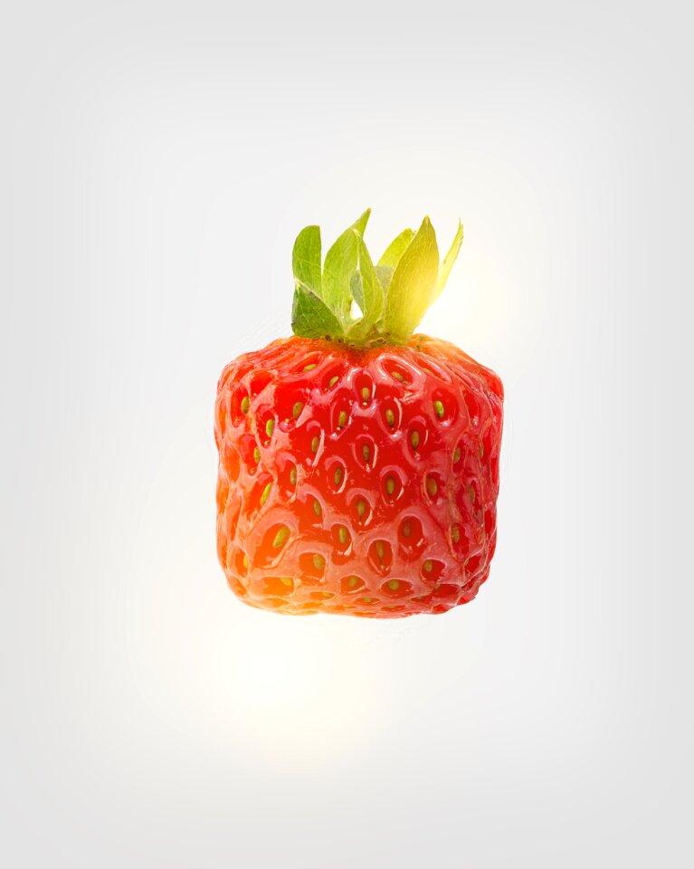 Strawberry design strawberry cube strawberry box