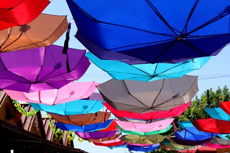 Parasol umbrella translucent photo