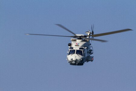 Military fly sea