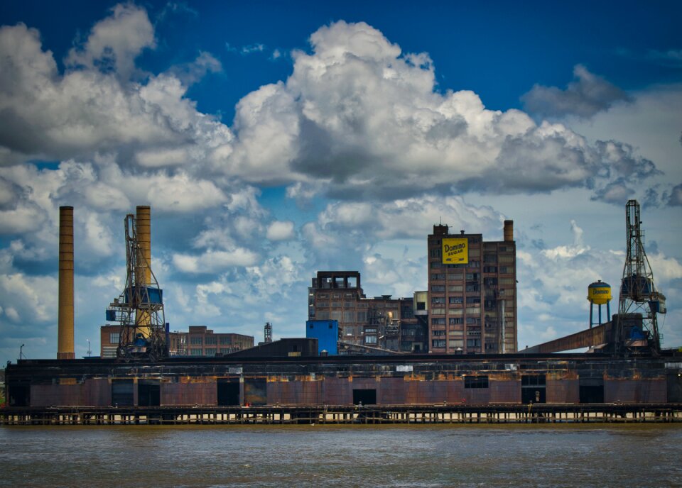 Industrial plant factory building industrial building