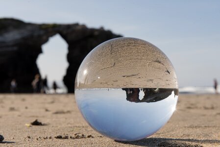 Photo sphere atlantic sand photo