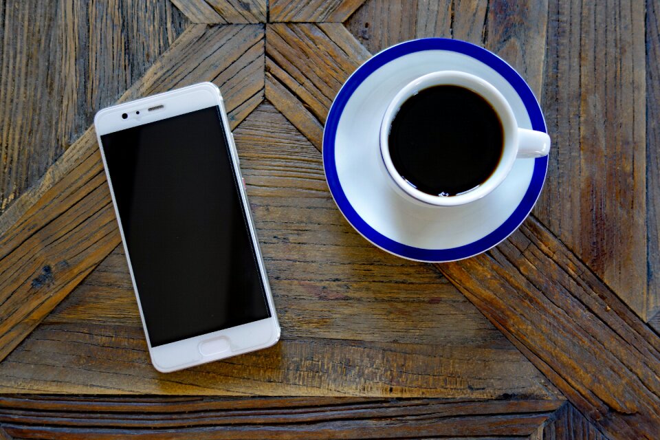 Huawei coffee cup coffee