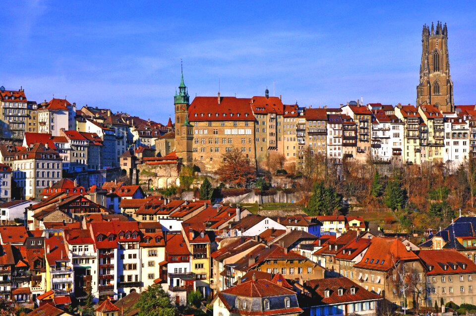 Switzerland architecture cathedral