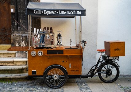 Street food bike antique