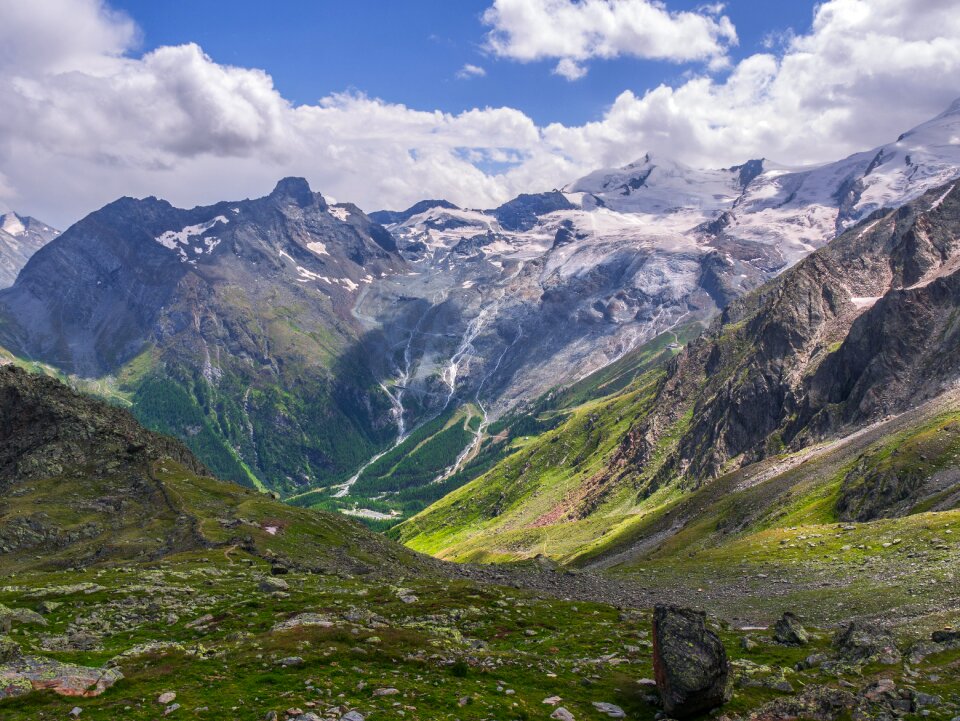 View valais switzerland