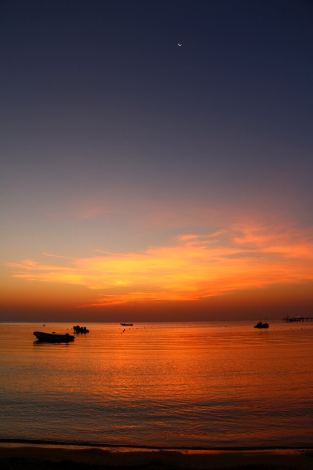 Beach nature sky