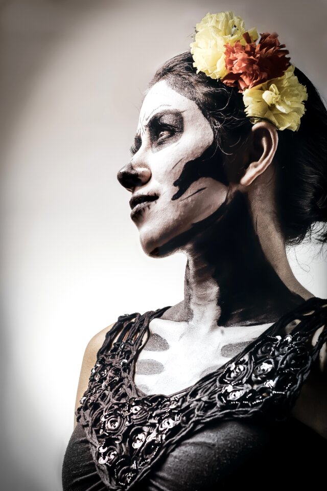 Dark halloween dead