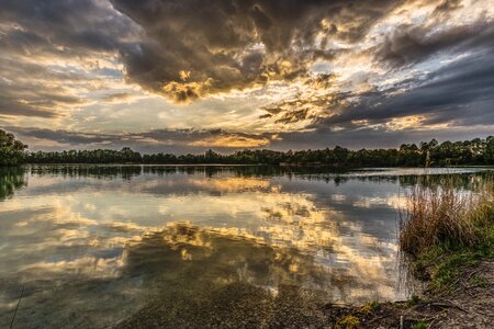 Clouds nature water photo