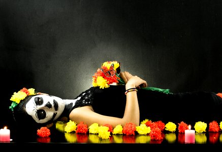Dark halloween dead