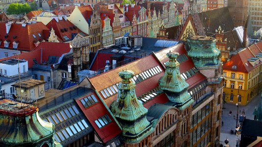 Townhouses street city