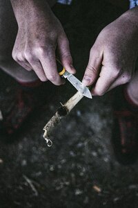 Wood outdoor break