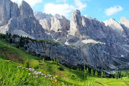 Nature scenic mountain photo