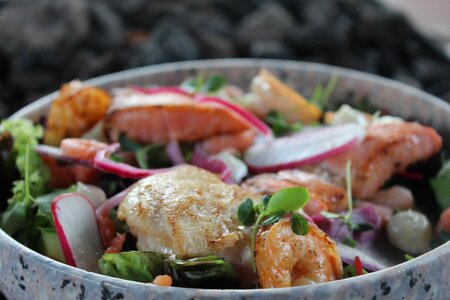 Salad lunch delicious photo