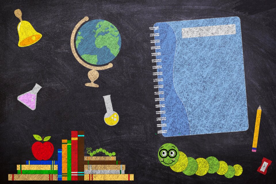 Bookworm apple bell