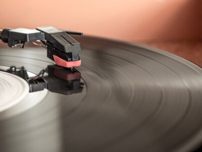 Vinyl sound equipment photo