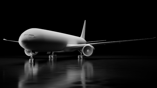 Aircraft boeing flying machine