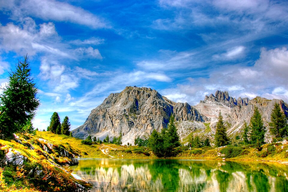 Viewpoint alpine walk nature