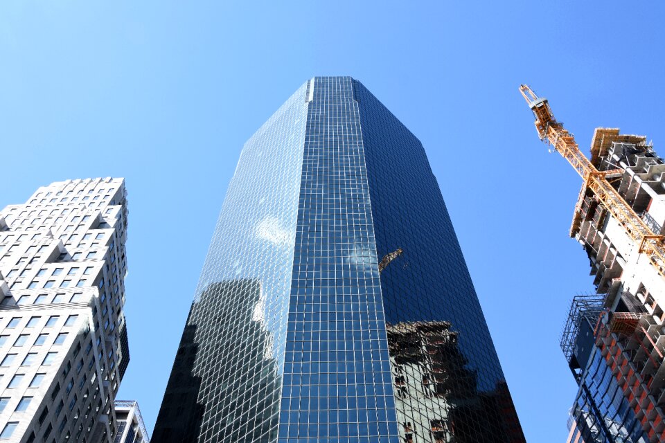 New york city usa reflections