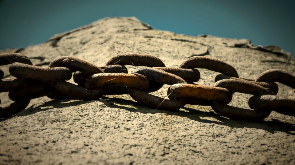 Iron stone monument