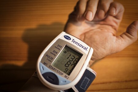 Blood pressure monitor cuff medical