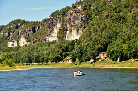 Switzerland elbe river