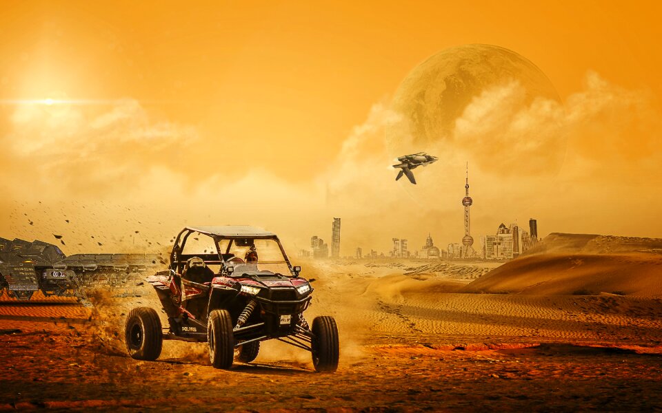 Desert planet moon tracking