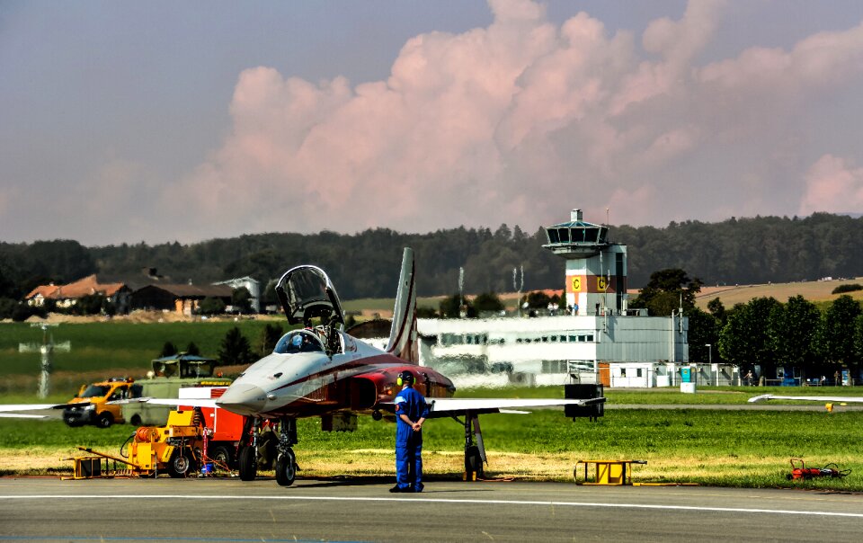 Control tower f-5 tiger patrol