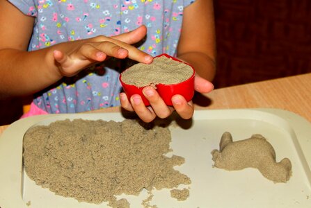 Creativity sand molds
