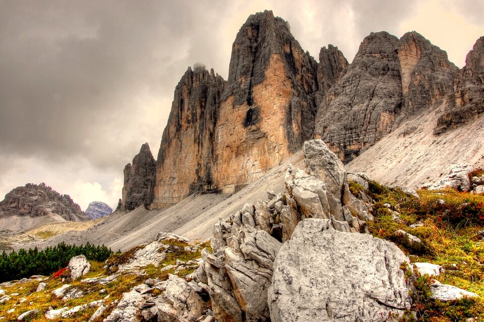 Mountains alpine south tyrol