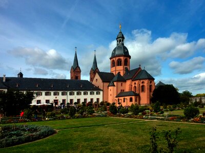 Benedictine abbey cloister