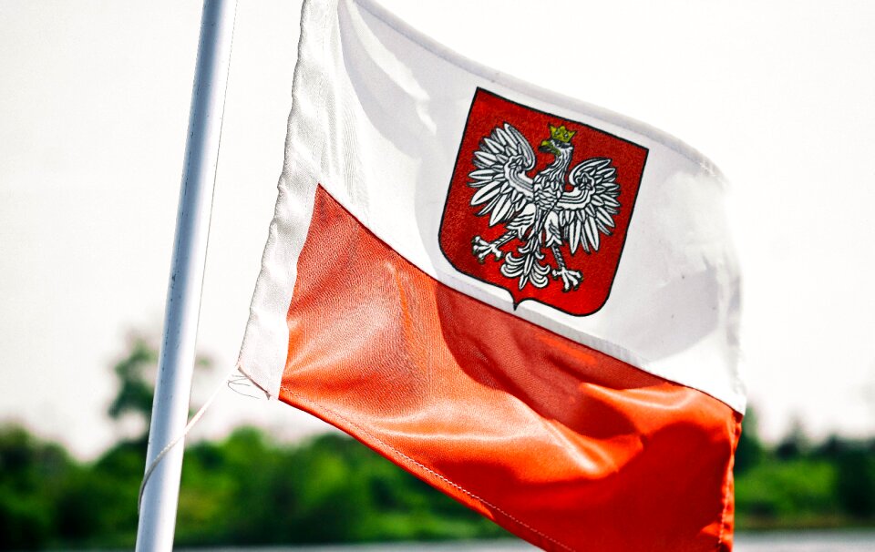 Patriotism flag of poland the nation