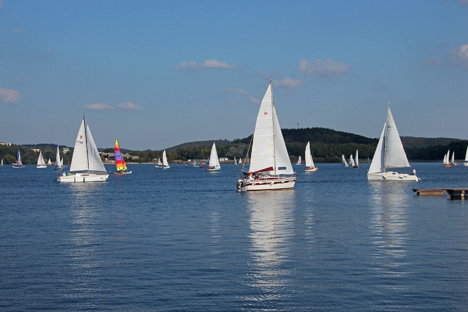 Water lake bostalsee