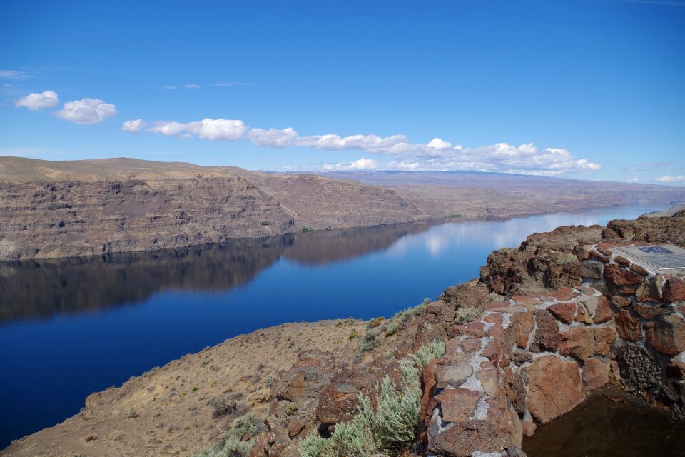 Gorge water landscape