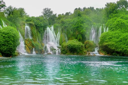 Landscape river outdoors photo