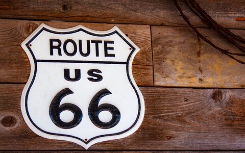Highway vintage nostalgia