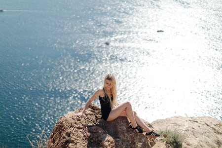 Legs beach girls