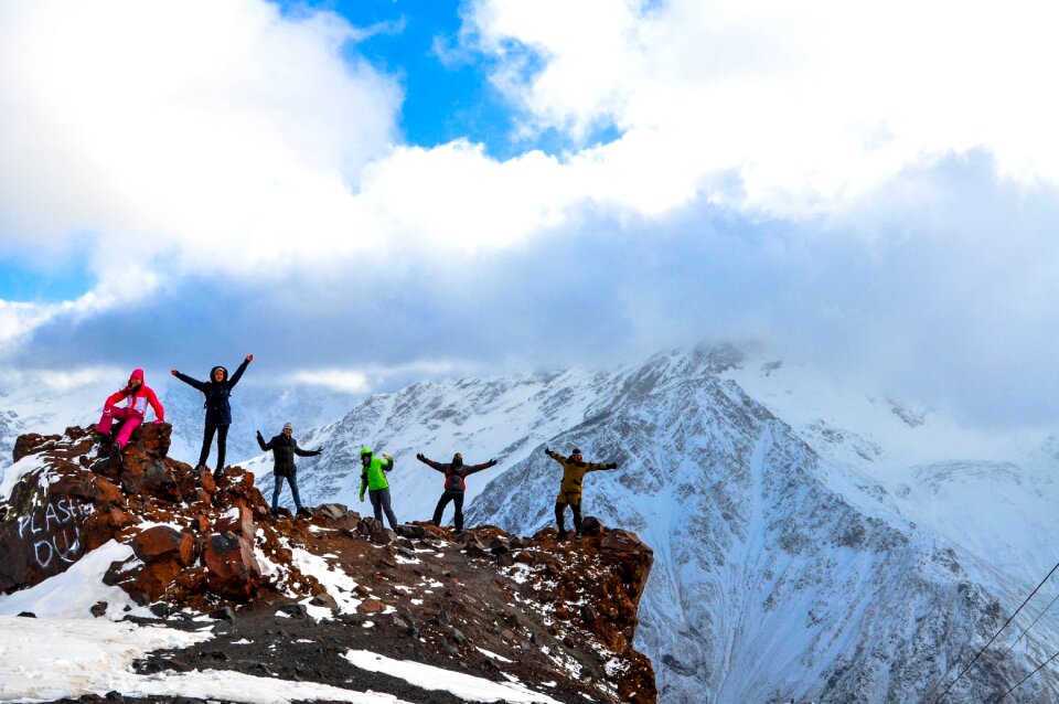 Elbrus people adventure