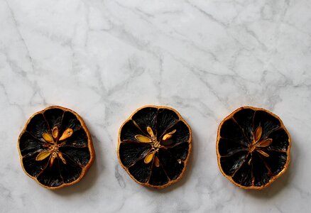 Aromatic christmas decoration citrus