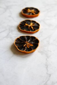 Aromatic christmas decoration citrus