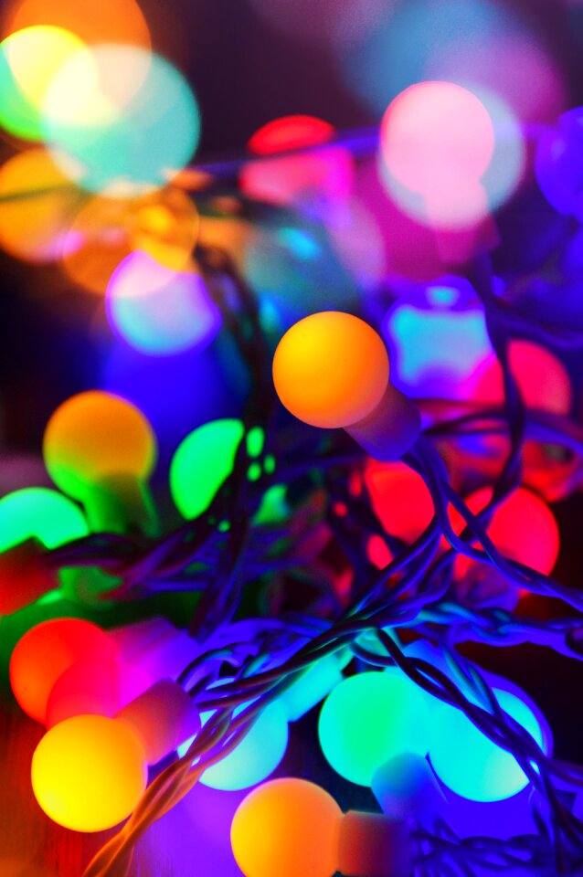 Light glow christmas