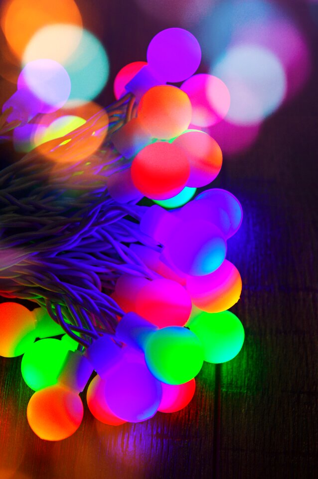 Light glow christmas