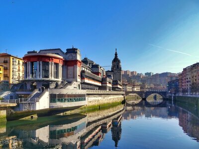 Ribera river reflection