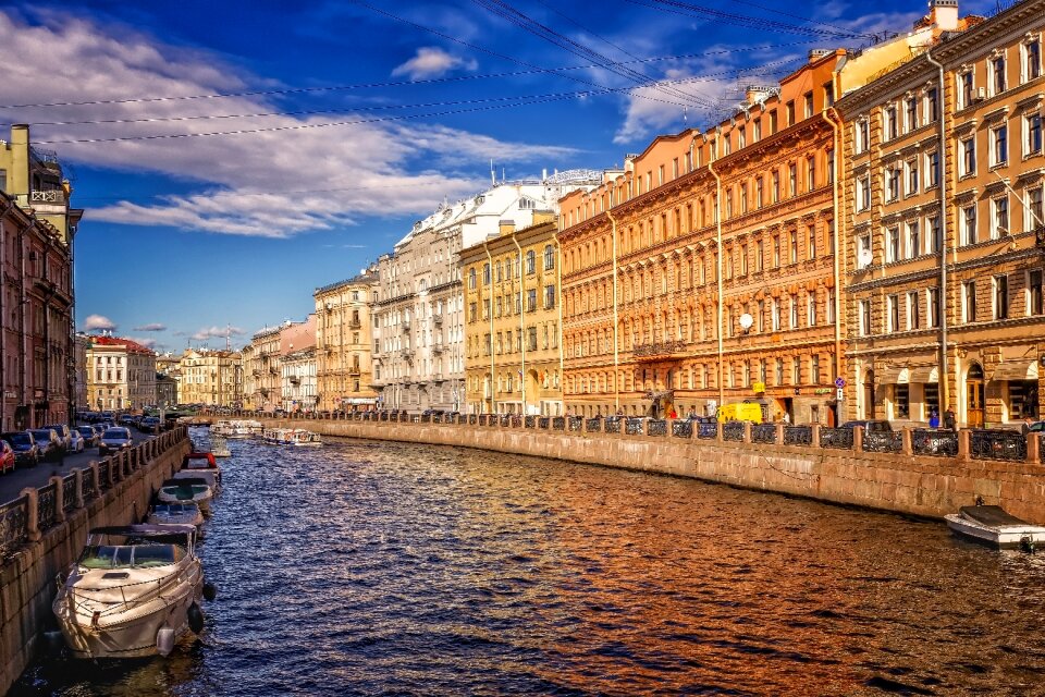 Waterway boats russia