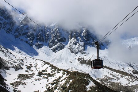Snow travel scenery