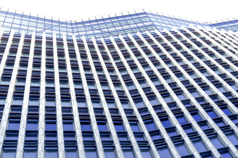 Skyline landmark city
