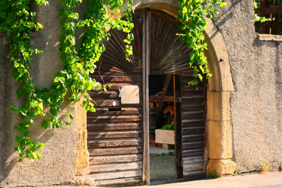 Rundtor wooden gate rustic