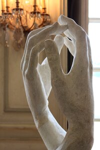 Sculpture stone rodin