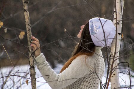 Outdoors season thoughtfulness